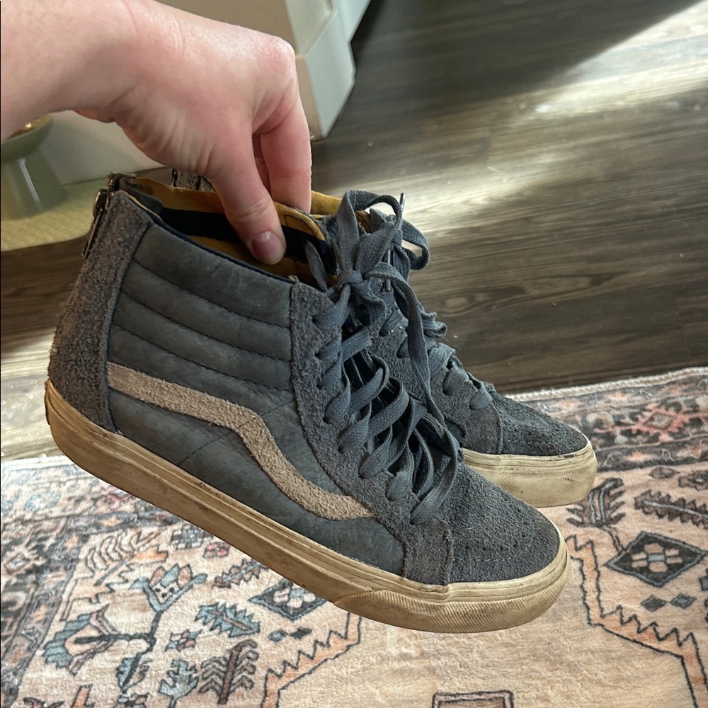 Vans High-Top Blue Sneakers